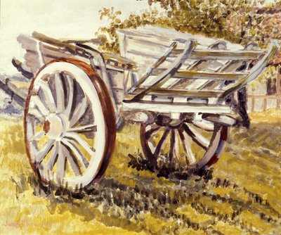Farm Cart, Suffolk, 2012 by Joan Thewsey